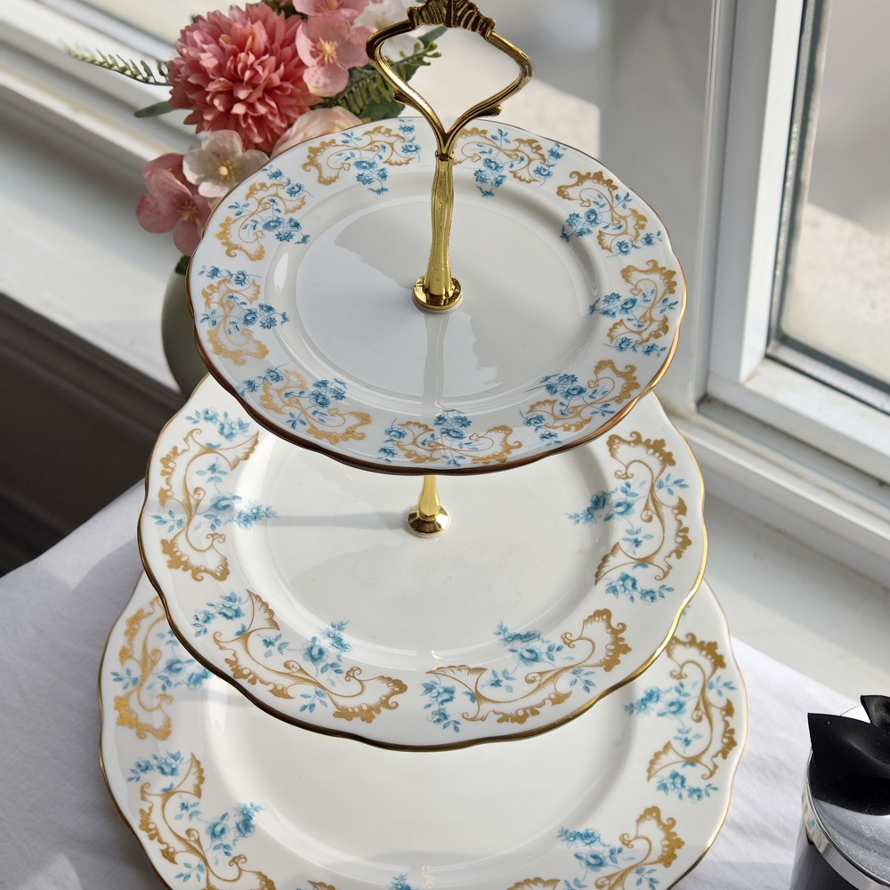 Royal Albert 3 Floral Tiered Serving Stand
